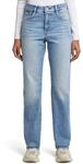 G-STAR RAW Damen Viktoria High Straight Jeans, Blau (Vintage Olympic Blue