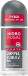 Hidrofugal MEN FORTE DOPPEL SCHUTZ Roll-on, Deo Roller mit starkem Antitranspirant