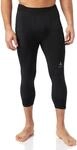 Odlo Herren Unterhose BL Bottom 3/4 PERFORMANCE WARM, black - odlo concrete grey,