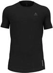 Odlo Herren Funktionsunterw&auml;sche Kurzarm Shirt Merino Performance 130 Gramm, Black,