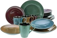 CreaTable, 23858, Serie Marrakesch, 16-teiliges Geschirrset, Kombiservice aus CreaTable, 23858, Serie Marrakesch, 16-teiliges Geschirrset, Kombiservice aus