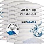 Bluecraft 30x 1kg Luft-Entfeuchter Granulat Nachf&uuml;llpackung im Vliesbeutel