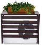 Mendler Alu Verkleidung f&uuml;r Klimaanlage/W&auml;rmepumpe HWC-K59, Abdeckung...