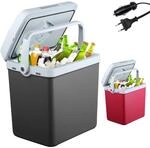 Arebos 25 Liter K&uuml;hlbox | Zum K&uuml;hlen und Warmhalten | Mini K&uuml;hlschrank 
