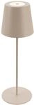 BRILONER - LED Tischlampe kabellos mit Touch, dimmbar in Stufen, h&ouml;henverstellbar,