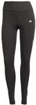 adidas Damen Optime 3-Stripes Full Length Leggings, Black, L