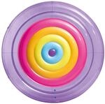 Intex 57285EU - Aufblasbare Insel Rainbow, PVC, Mehrfarbig, 201x24 cm
