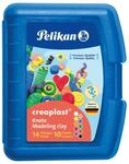 Pelikan Kinderknete creaplast 10 Farben im blauen Etui, 240 g, 606738