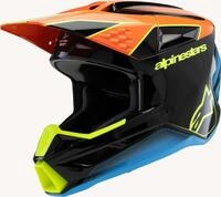 Alpinestars Kids Motocross-Helm S-M3 Schwarz Gr. L