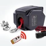 ROTFUCHS Elektrische Seilwinde 12v f&uuml;r Bootstrailer mit Funkfernbedienung &ndash; 4990