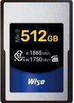 Wise CFexpress 4.0 Type A Mk-II 512GB WI-CFX4-A512M2