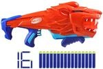 Nerf Junior Wild Lionfury, Easy Play Dart-Blaster, 16 Nerf Elite Darts als Munition,