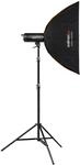 Walimex pro Campaigner 400 HS Set Single mit integriertem 2.4 GHz Empf&auml;nger, 400 Ws,
