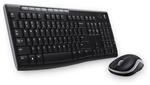 Logitech MK270 Kabelloses Set mit Tastatur und Maus f&uuml;r Windows, Griechisches Layout
