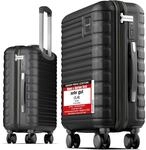Travely Premium Handgep&auml;ck Koffer 55x40x20cm - passend f&uuml;r Ryanair, Lufthansa,