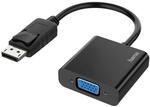 Hama DisplayPort auf VGA Adapter Full HD 1080p (DisplayPort Stecker, VGA Buchse,