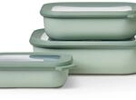 Mepal Multischale Cirqula Rectangular 3-teiliges Set - Mikrowellen Geschir -...