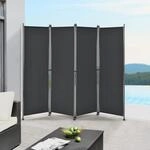 pro.tec Outdoor Trennwand 'Modica' 170x215cm Paravent Sichtschutz Spanische Wand