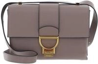 Coccinelle Leder Umh&auml;ngetasche Arlettis Handbag Warm Taupe
