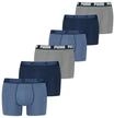 PUMA Basic Everyday Herren Boxershorts Unterhose 6er-Pack, Farbe:Denim Combo,