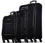 NOWI Sevilla Kofferset 3-teilig &ndash; Weichschalen Trolley Set (30L, 50L, 76L)...