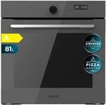 Cecotec Einbaubackofen Multifunktion 60 cm Bolero Hexa AF316000 Glass Grey A 3400W,