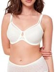 Triumph Damen Signature Sheer W01 EX Bra, Ecru White, 70D