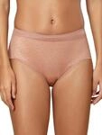 Triumph Damen Signature Sheer Maxi EX Briefs, Toasted Almond, 42