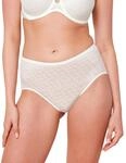 Triumph Damen Signature Sheer Maxi EX Briefs, Ecru White, 48