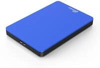 Sonnics 320GB Blau Externe tragbare Festplatte USB 3.0 super schnelle