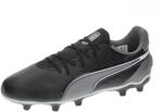 Puma Unisex Kinder King Match Fg/Ag Jr Soccer Shoe, Puma Black Puma White Cool Dark