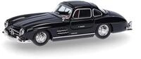 Herpa Modellauto Mercedes-Benz 300 SL Fl&uuml;gelt&uuml;rer, Miniatur im Ma&szlig;stab 1:87,