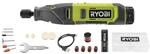 RYOBI 4 V USB-LITHIUM Akku-Rotationswerkzeug RRT4-120GA15, inkl. 15 teiliges
