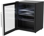 cozze&reg; Outdoor K&uuml;hlschrank f&uuml;r Drau&szlig;en mit Edelstahlrahmen (60 Liter) | Outdoor