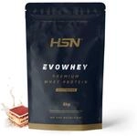 HSN Sports Evowhey - Konzentriertes Molkenprotein Tiramisu 2000 gr Schwarz