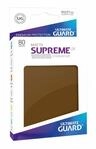 Ultimate Guard Supreme UX Sleeves Standardgr&ouml;&szlig;e Matt Braun (80)