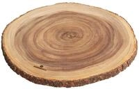 Zassenhaus 4006528059083 Servierplatte-4006528059083 Servierplatte, 45cm, Braun
