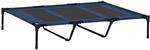 PawHut Hundeliege Outdoor Hundebett Gro&szlig;hunde 122x92x23 cm Dunkelblau |...