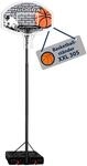 HUDORA Basketballst&auml;nder XXL - Basketball St&auml;nder von 260-305cm h&ouml;henverstellbar -