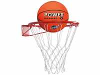 Sport-Tec Basketball Set inkl. Basketballkorb Basketball Basketballnetz und