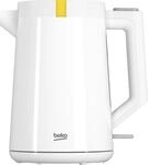 BEKO WKM4215W Elektrischer Wasserkocher, Kapazit&auml;t 1,7 l, 2200 W, LED-Anzeige,