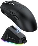 ATTACK SHARK X11 Gaming Mouse mit Magnetic Charging Dock, PixArt PAW3311 Gaming