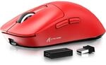 ATTACK SHARK X3 Pro 4K/8K Hz Maus, 49 g SUPERLEICHT, PixArt PAW3395 Gaming-Sensor,