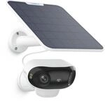 Reolink Argus 4 Pro, 4K Solar &Uuml;berwachungskamera Aussen Akku, ColorX-Nachtsicht,