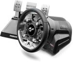 Thrustmaster T-GT II, Rennlenkrad mit Set aus 3 Pedalen, PS5, PS4, PC,