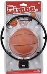 Simba 107400675 - Basketball Korb, Korb mit Netz 22cm, Ball 14cm, 2 Teile, ab 3 Jahre