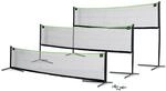 EXIT verstellbares Sportnetz 243x500cm - schwarz