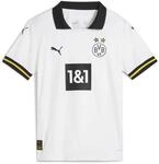 PUMA BVB Dortmund Trikot Cup 2024/2025 Kids Weiss, 140 Kinder
