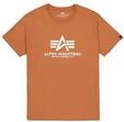 Alpha Industries Herren Basic F&uuml;r T-Shirt, Hazel Brown, S EU