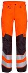 FE Engel Warnschutzhose Unisex Arbeitshose Warnorange/Grau Gr. 52